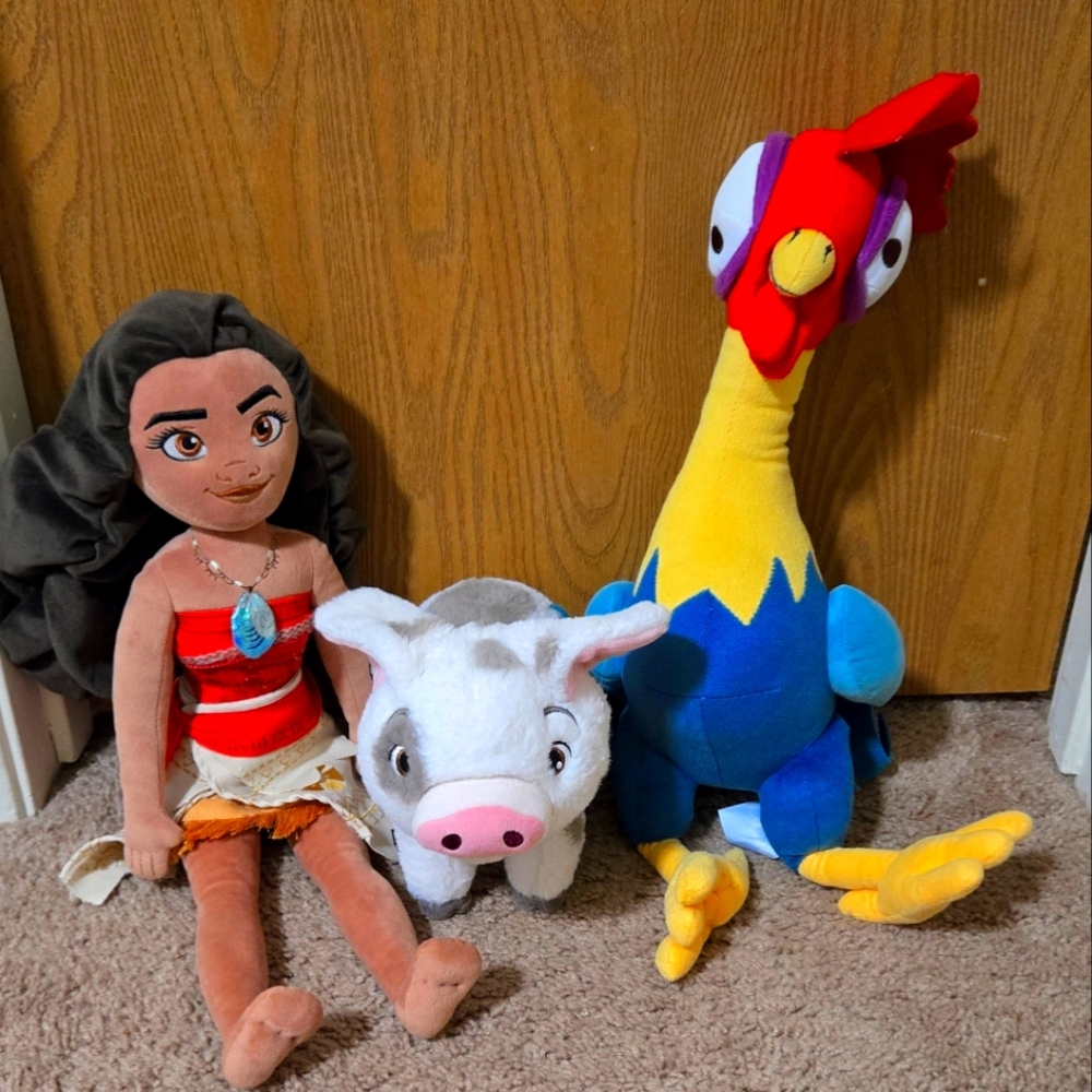 Moana plush bundle